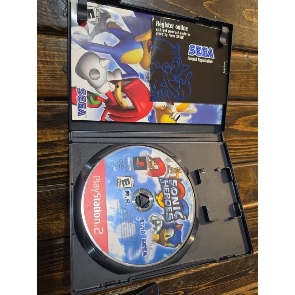 SONIC HEROES‎ (SONY PS2) COMPLETE - TESTED (WBP017131)